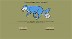 Desktop Screenshot of magicwolf.com